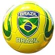 Brazil International soccer Ball Yellow