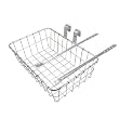 Wald 137 Standard Medium Front Handlebar Bike Basket