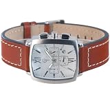 Best Buy Custodis Temporis Augustus White Chronograph for Him Excellent readability Chronograph Wristwatch