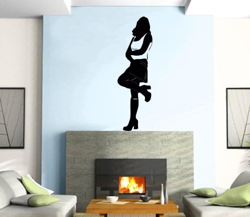 Sexy Hot Girl Shadow Beautiful Figure Mural Wall Art Decor Vinyl Sticker z200