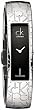 Calvin Klein Women's Element K5024104 Silver Stainless-Steel Quartz Watch with Black Dial