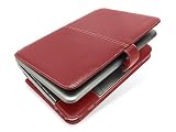 PDAIR レザーケース for HP Mini 2140(6セルバッテリー) レッド PALCHP2140BLB/RDの画像