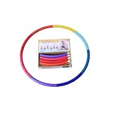 Weighted Sports Hula Hoop for Weight Loss - Trim Hoop 4B 4 lb. Travel Easy, Easy to Assemble/Disassemble