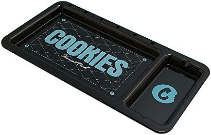 #SA913 Cookies t5D4SMS Rolling Tray w/ ibdaB1yT Slideout uiouyrtoop vbgyu37 The Cookies rolling tray is made NMkmEf43 with heavy duty kxEtdkdg construction and fire retardant plastic. Features a removable ashtray/mini rolling tray and 6 holes for holding your rolled cigarettes.