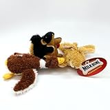 Milk-Bone MBPL064 Forest Friend Dog Sqeak Toy - Assorted Animals