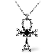 Gothic Ankh Pendant Necklace by Alchemy Gothic