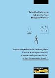 Produkt-Bild: Erprobte experimentelle Denkaufgaben f&uuml;r eine Arbeitsgemeinschaft "Chemisches Experimentieren" in den Klassenstufen 6 und 7