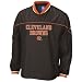 Reebok Cleveland Browns Brown Kick Off Jacket