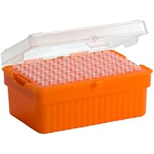 BioPointe Scientific 332-4050 Polyethylene 10 microliter Pre-Sterilized Crystal Filtering Pipette Tip (Pack of 960 Racked)