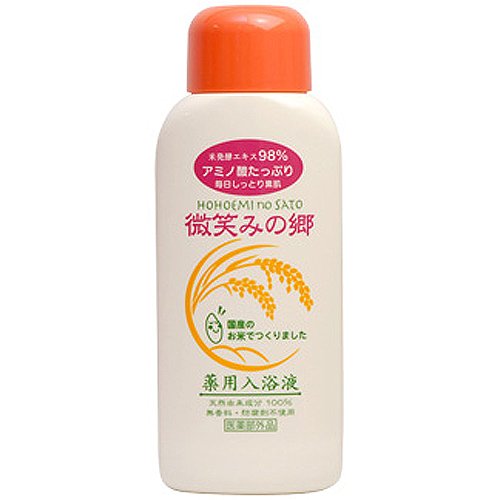 日本グリーンパックス株式会社 薬用入浴液 微笑みの郷 ミスアールN 600ml