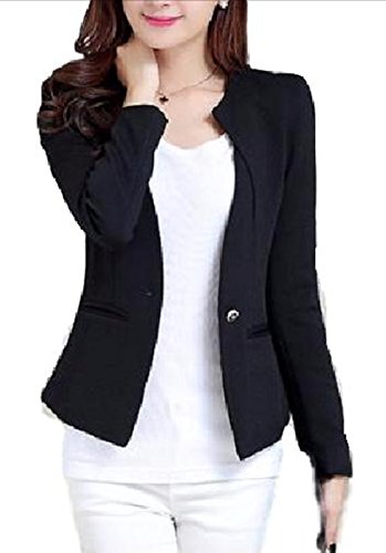 albafica(アルバフィカ) レディース ジャケット ブレザー ７分袖 オフィス 通勤 スーツ フォーマル スリム エレガント