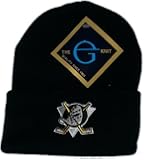 Anaheim Mighty Ducks Vintage Knit NHL Beanie Skull Cap Hat