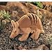 Armadillo Folkmanis Puppet - Plush, 12 Inches