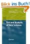 Test and Analysis of Web Services