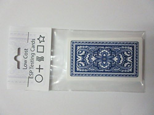 Low Cost Zener Style Unmarked ESP Testing Cards model B03B