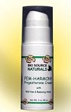 Fem-Harmony Progesterone Cream with Wild Yam & Balancing Herbs 3 oz. Pump
