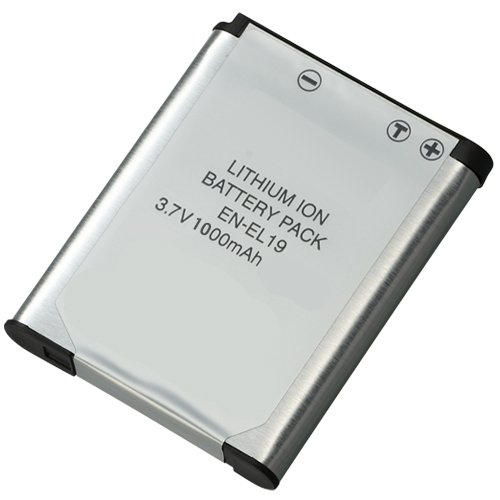 Nikon Coolpix S3100 Digital Camera Battery Lithium-Ion (1000 mAh 3.7V) – Replacement for Nikon EN-EL19 Battery Reviews