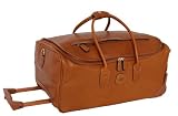 Brics Life Pelle 21 Carry-On Rolling Duffle