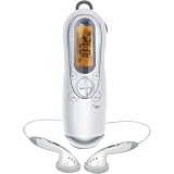 Jwin Jxm22Ice Portable Fm Digital Scan Radio With Lcd Screen (Orange Led; Ice)