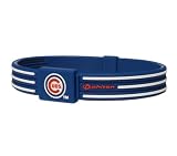 PHITEN TITANIUM CHICAGO CUBS MLB TEAM BRACELET - 7.5
