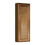 Coastal Collection HTS-1233-G Heritage Series Maple with Ginger Glaze Finish Side Cabinet, 12-Inch-by-33-Inch