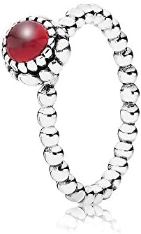 Pandora Ring Birthday Blooms January 190854GA
