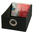 Richards Homewares Black Polyester Medium Eyelet Video Tray