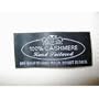 100% Cashmere Wool Super Soft Feel Scarf / Muffler - Ivory ( FREE SHIPPING ! )