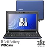 Samsung N150 10.1-Inch Blue Netbook – Up to 7 Hours of Battery Life Samsung N150 10.1-Inch Blue Netbook – Up to 7 Hours of Battery Life
