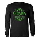 O'BAMA - AN IRISH FAVORITE! Long Sleeve Dark T-Shi