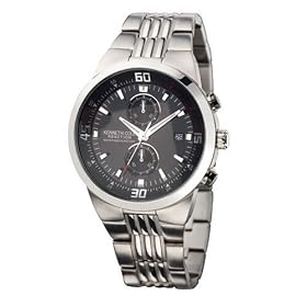 Kenneth Cole Reaction Men's Silver-Tone Bracelet Watch #KC3732
