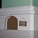 Brown Mouse House Wall Kit