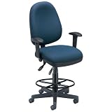 OFM 122DK (Color 803) One Seat Fits All Drafting Chair Color: Wine