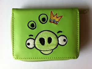 Angry birds pig king Wallet Purse