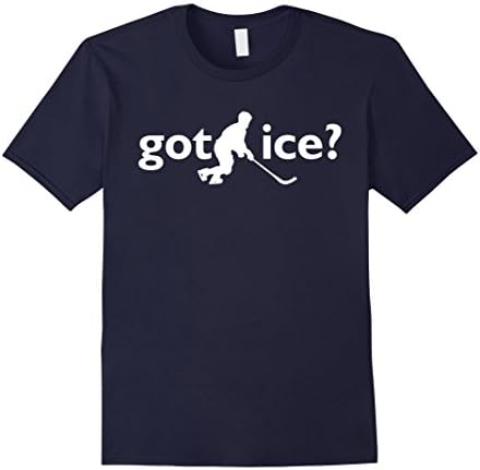 Men's Got Iice Hockey shirts - Gifts Funny T Shirt for Mom/Dad Large Navy