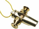 Latin Percussion LP352 Tri-Tone Samba Whistle, Gold Tone