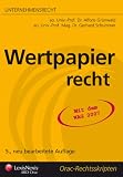 Unternehmensrecht (HR) - Wertpapierrecht