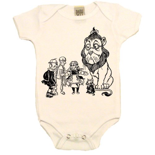 Vintage Wizard of Oz on Infant Onesie