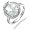 10x14MM Green Amethyst Ring In Sterling Silver 6 CT In Size 5 (Available In Sizes 5-9)