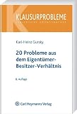 Produkt-Bild: 20 Probleme aus dem Eigent&uuml;mer-Besitzer-Verh&auml;ltnis