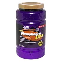 EAS Phosphagen Elite Fourth Generation Creatine, Fruit Punch, 65.44 Ounces