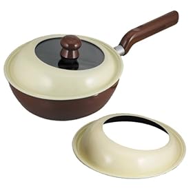 【クリックで詳細表示】大絶賛フライパン クックパッドのニコパン 24cmブラウン CP-004