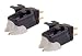 Stanton 500.V3 Spherical DJ Standard Turntable Cartridges, Twin Pack