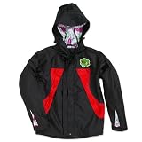 ハローキティ atmos マウンテンパーカ ブラック/レッド M