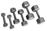 CAP Barbell 550 lb Hex Dumbbell Set (5-50 lbs in 5 lb increments)