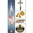 Presbyterian Indoor Flagpole Kit