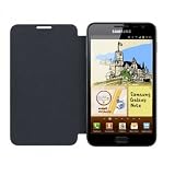 Samsung Galaxy Note N7000 16GB GSM Unlocked Smartphone - International Version + Samsung OEM Filp Case + Tmvel Car Charger + LiteFuze Plug Adapter - 3G/4G: 850/900/1900/2100 EDGE: 850/900/1800/2100
