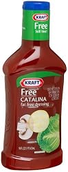 Kraft Free Catalina Fat Free Dressing, 16-Ounce Plastic Bottles (Pack of 6)
