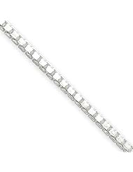 Sterling Silver 18in 2.5mm Box Necklace Chain. Metal Wt- 16.37g