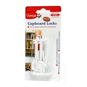 Clippasafe Cupboard Lock (6-Pack)